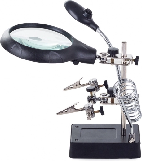 Stabilen prijem in stojalo za spajkalnik