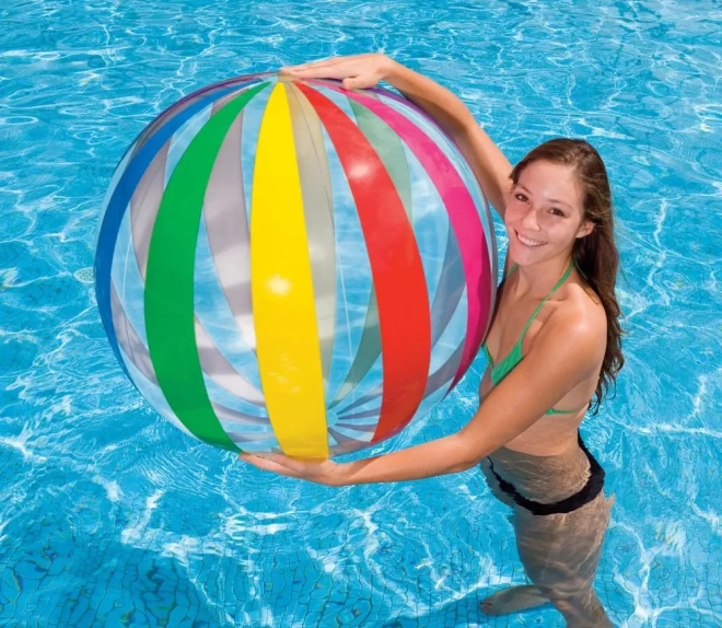 Velik premer 107 cm za maksimalno zabavo