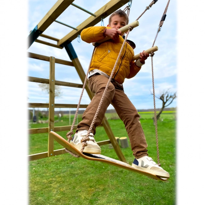 Small Foot Lesena gugalnica Skateboard