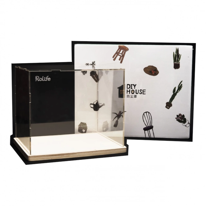 Plexi pokrov za modele miniatur hišic