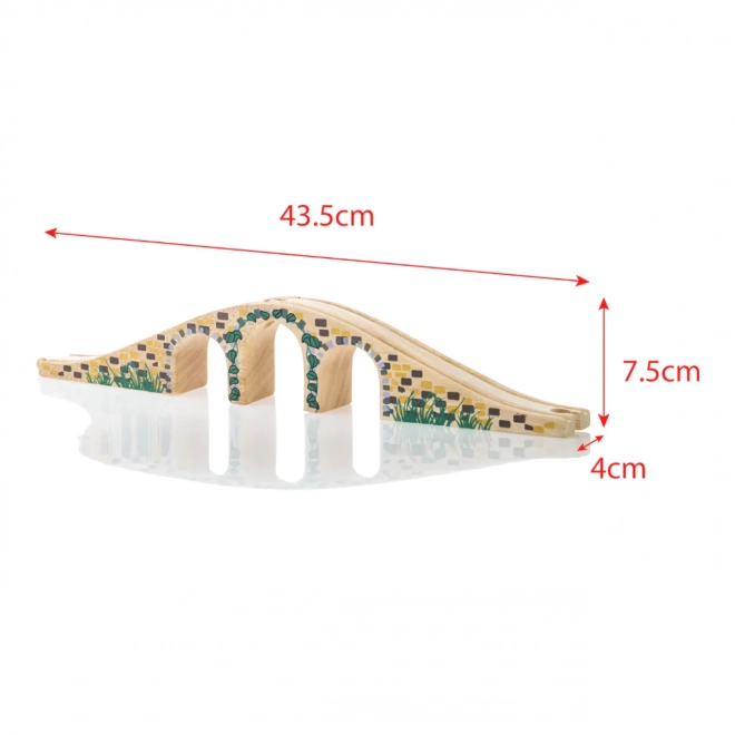 Bigjigs Rail Lesena železniška proga - most
