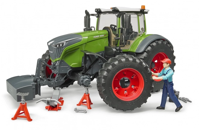 Bruder Traktor Fendt 1050 Vario s mehanikom in delavnimi orodji 1:16