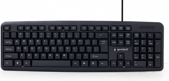 standardna USB tipkovnica črna