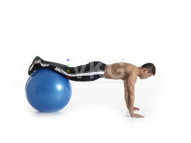 Gimnastična žoga Fitness 65 cm s tlačilko
