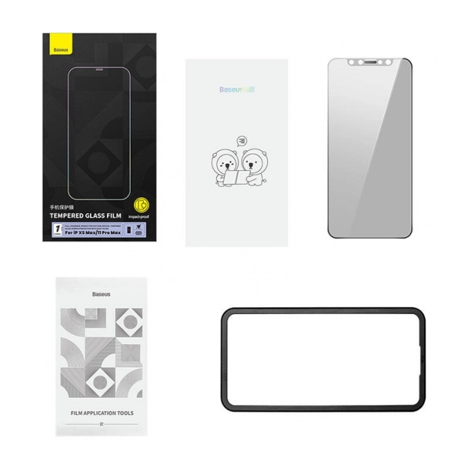 Kaljeno steklo Baseus za iPhone XS Max/11 Pro Max
