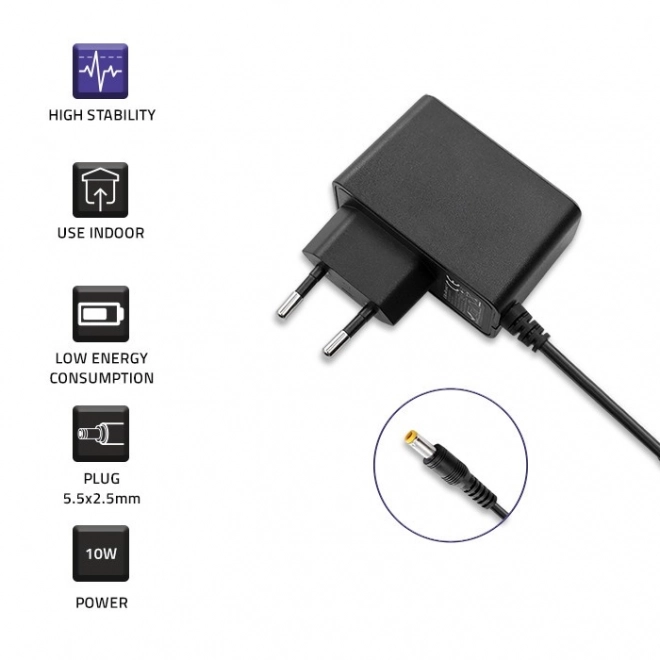 Qoltec napajalnik 10W 5V 2A