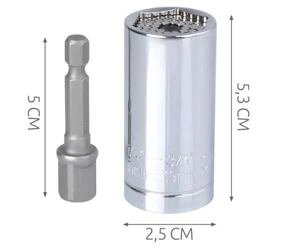 Univerzalna viličasta glavica 7-19 mm 1/2"