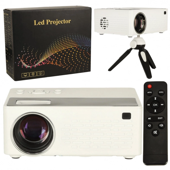 Prenosen LED projektor z visoko ločljivostjo