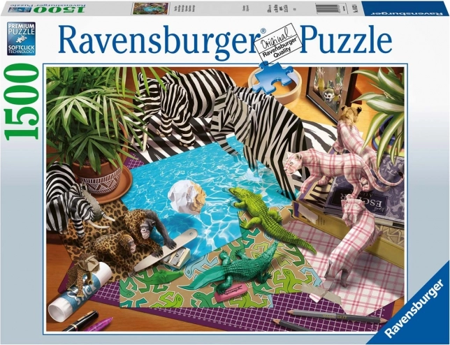 Ravensburger sestavljanka origami pustolovščina – 1500 koščkov