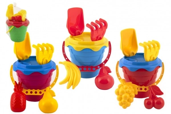 Set za pesek - vedro z dodatki