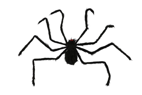 Velik halloweenski plišasti pajek 125 x 8 cm
