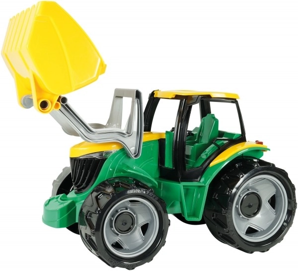 Otroški traktor z žlico Zeleno-Rumeni