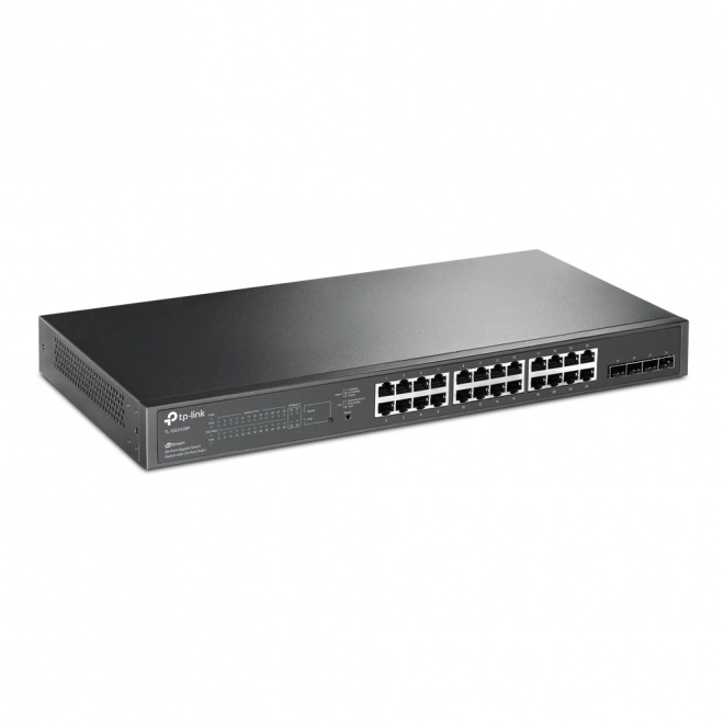 Stikalo TP-Link JetStream s 28 gigabitnimi PoE+ vhodi in 4 SFP