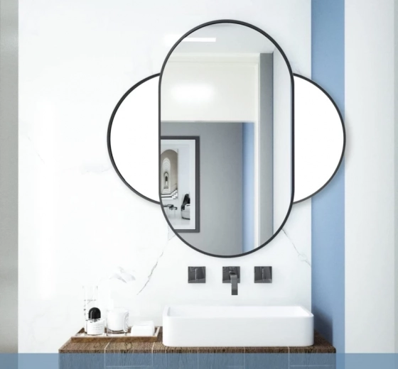 Vzdržljiv črn aluminijast okvir