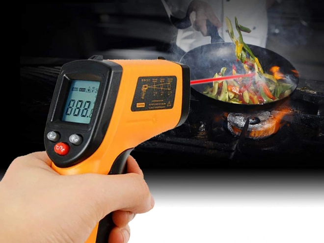 Brezkontaktni laserski termometer -50 +380°C