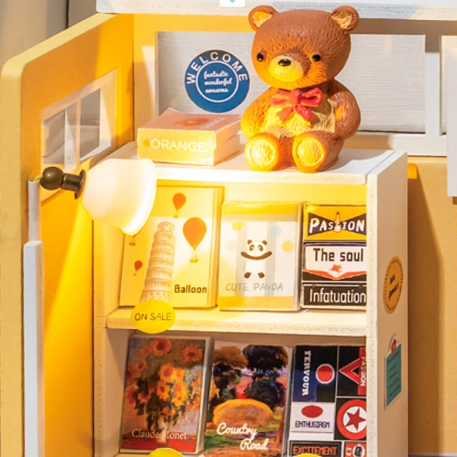 Knjigarna - DIY miniaturna hiška za punčke