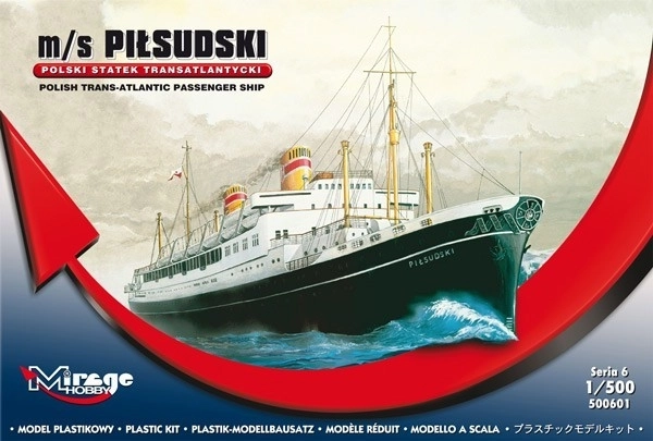Model ladje m/s Piłsudski