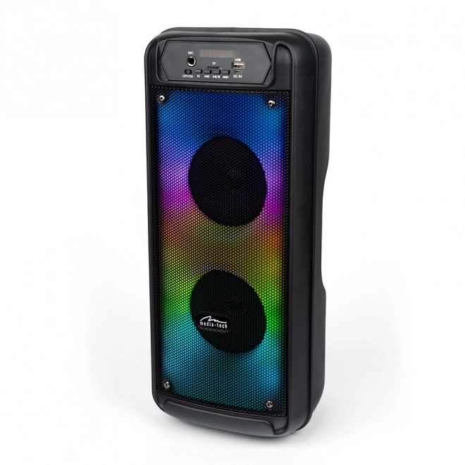 Zvočnik FLAMEBOX UP MT3177 Bluetooth 5.0/FM/MP3/MicroSD/USB/RGB/RMS 14W/PMPO 600W