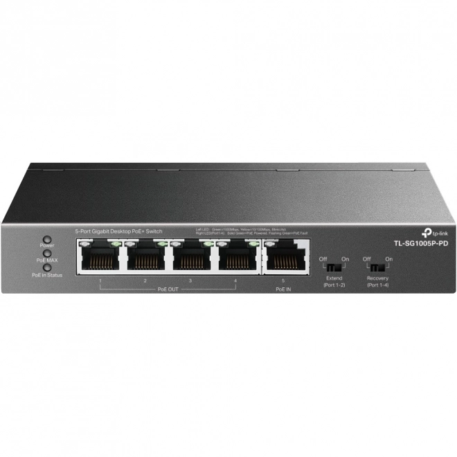 TP-Link TL-SG1005P-PD omrežno stikalo s 5 gigabitnimi PoE vrati