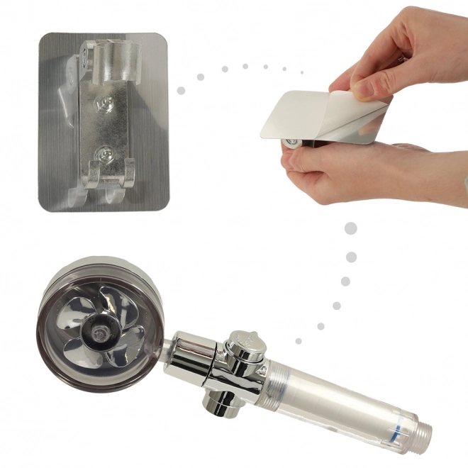 Prha z glavo z turbino in cevjo