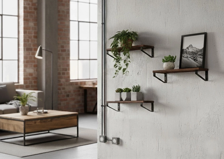 Sodoben industrijski dizajn za vsak interier