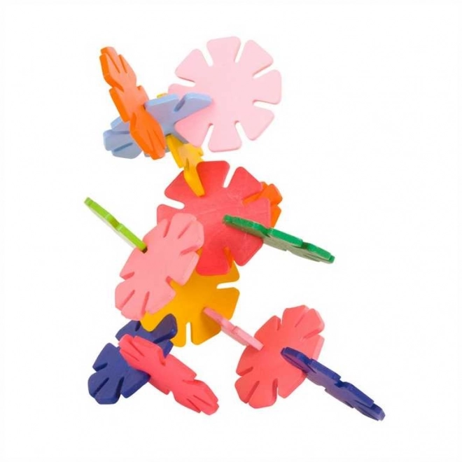 Bigjigs Toys Lesena gradbena igračka Daisy fun