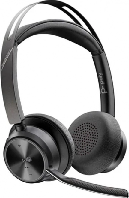 Stereo slušalke z mikrofonom Voyager Focus 2 s certifikatom Microsoft Teams
