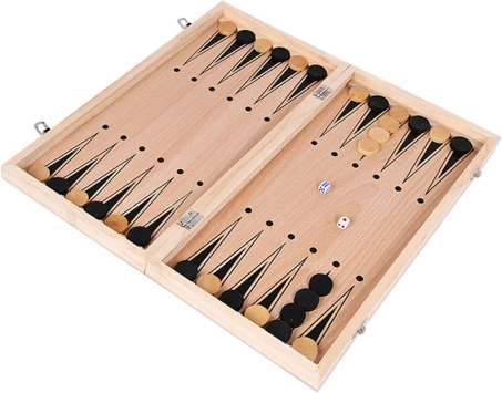 Triktrak (backgammon) v elegantnem lesu
