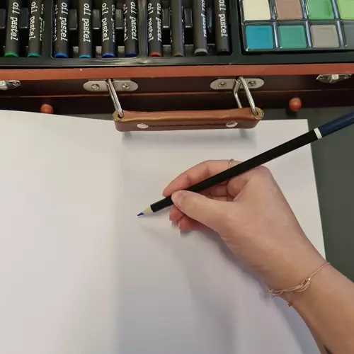 Komplet slikarski komplet v kovčku - 128 kos Maaleo 21644