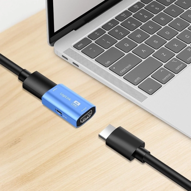 Ponovilec HDMI 8K/60HZ HDCP2.3, moder aluminij