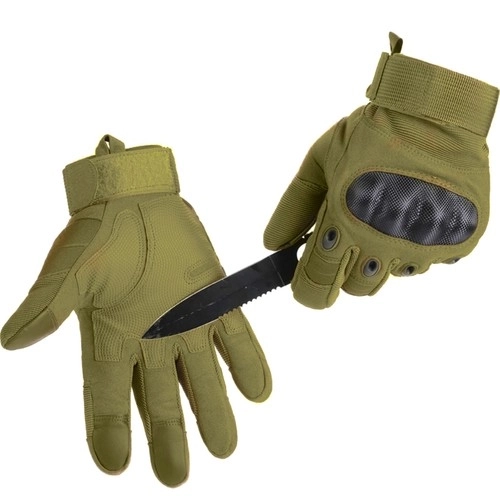 Taktične rokavice L kaki Trizand 21771