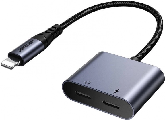 Avdio adapter Joyroom 2 v 1 Lightning na dvojni Lightning