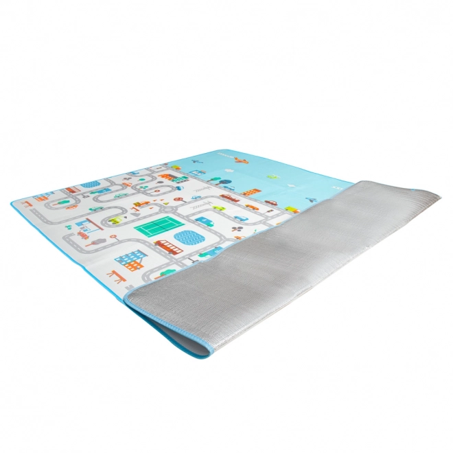 Igralna termo podloga za otroke 180x200 cm - mesto