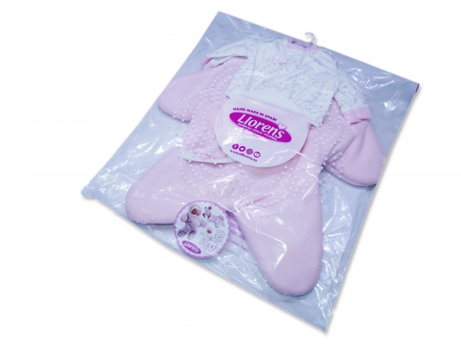 Llorens M740-38 oblačilo za punčko dojenček NEW BORN velikosti 40-42 cm