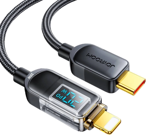 Polnilni kabel USB-C na Lightning 20 W 1,2 m Joyroom črn