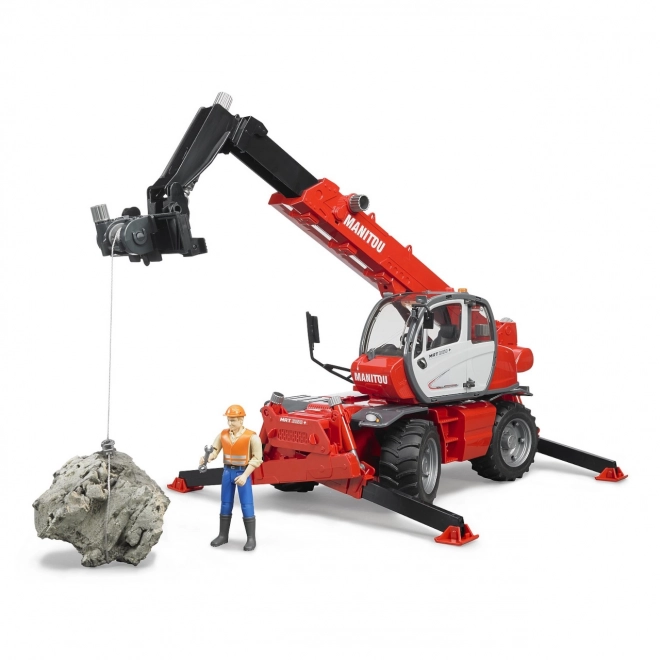 Bruder Manipulator Manitou MRT 2150 z dodatki