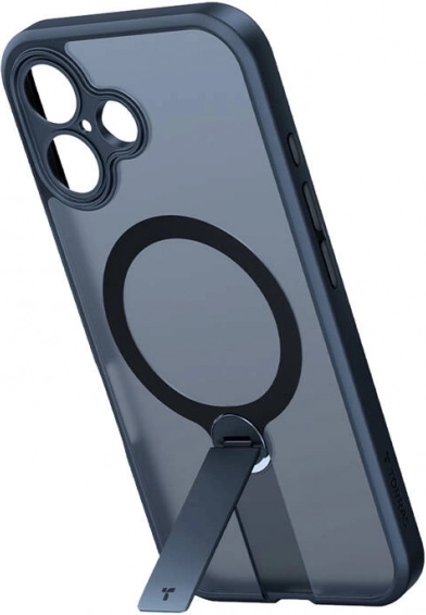 Torras Pstand Spin etui za iPhone 16 Plus črn