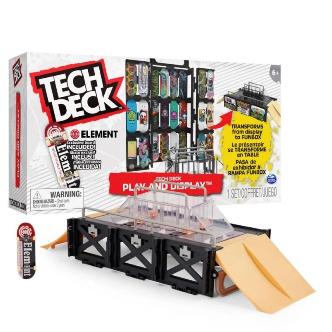 Tech Deck komplet z rampo