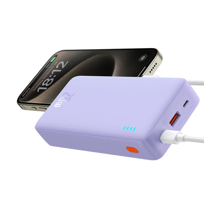 Baseus Airpow 20000mAh 20W prenosna baterija (vijoličasta)