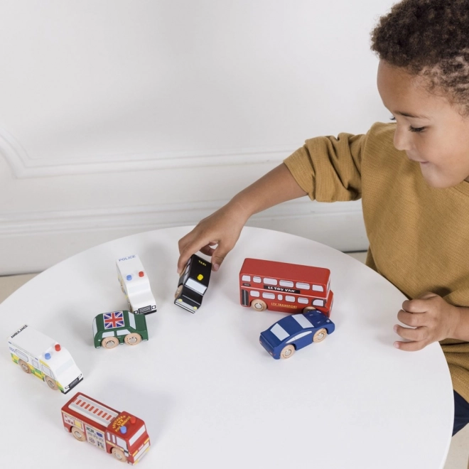 Le Toy Van Set avtomobilčk Londra