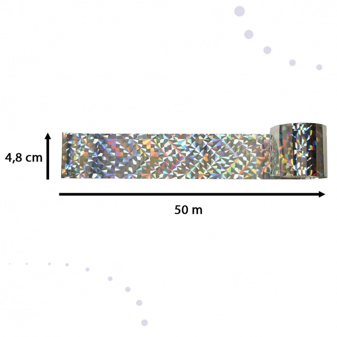 Odbijajoči trak proti pticam 4,8 cm x 50 m