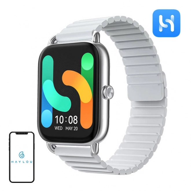 Pametne ure Haylou RS4 Plus (srebrne)