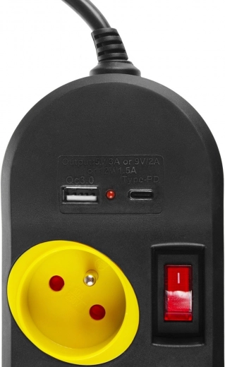 Hitro polnjenje prek USB-A in USB‑C