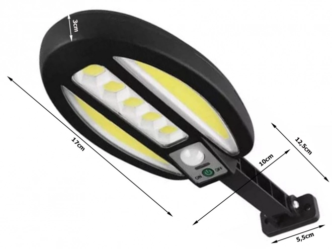 Sončna LED svetilka s senzorjem gibanja