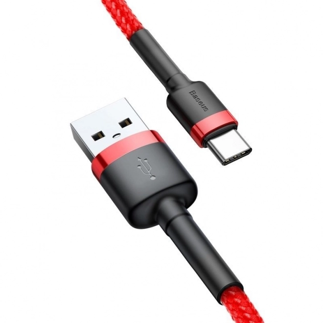 Baseus Cafule USB-C kabel 2A 3m - rdeč