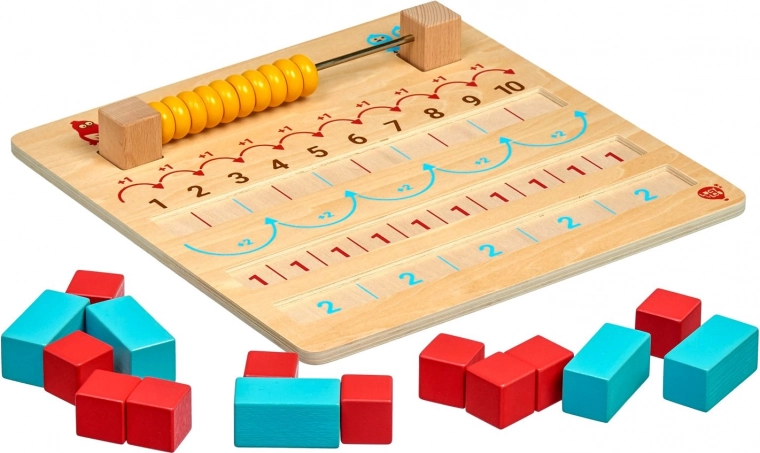 Barvne kocke za seštevanje in odštevanje