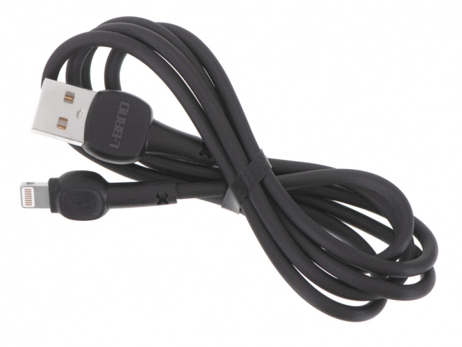 Črn hitro polnilni kabel Lightning