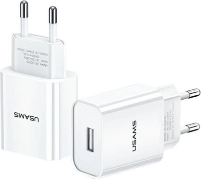 Omrežni polnilec USAMS T18 1xUSB 2,1A