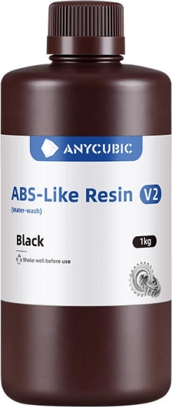 Anycubic ABS-Like Resin V2 Črna smola za 3D tisk