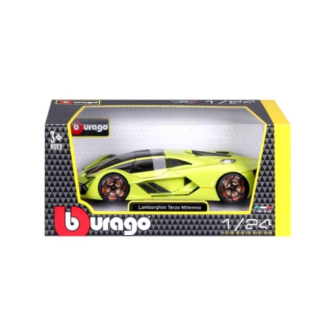 Bburago 1:24 Lamborghini Terzo Millenio Zeleno